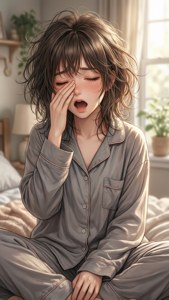 Sleepy Moe Morning