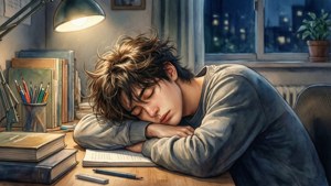 Sleepy Study Boyfriend