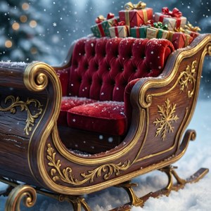 Sleigh Detail Close-Up