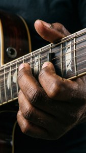 Slide Guitar Detail