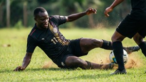 Sliding Tackle Action