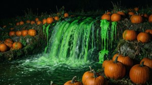 Slime Waterfall Pumpkins