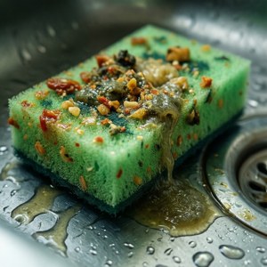 Slimy Kitchen Sponge