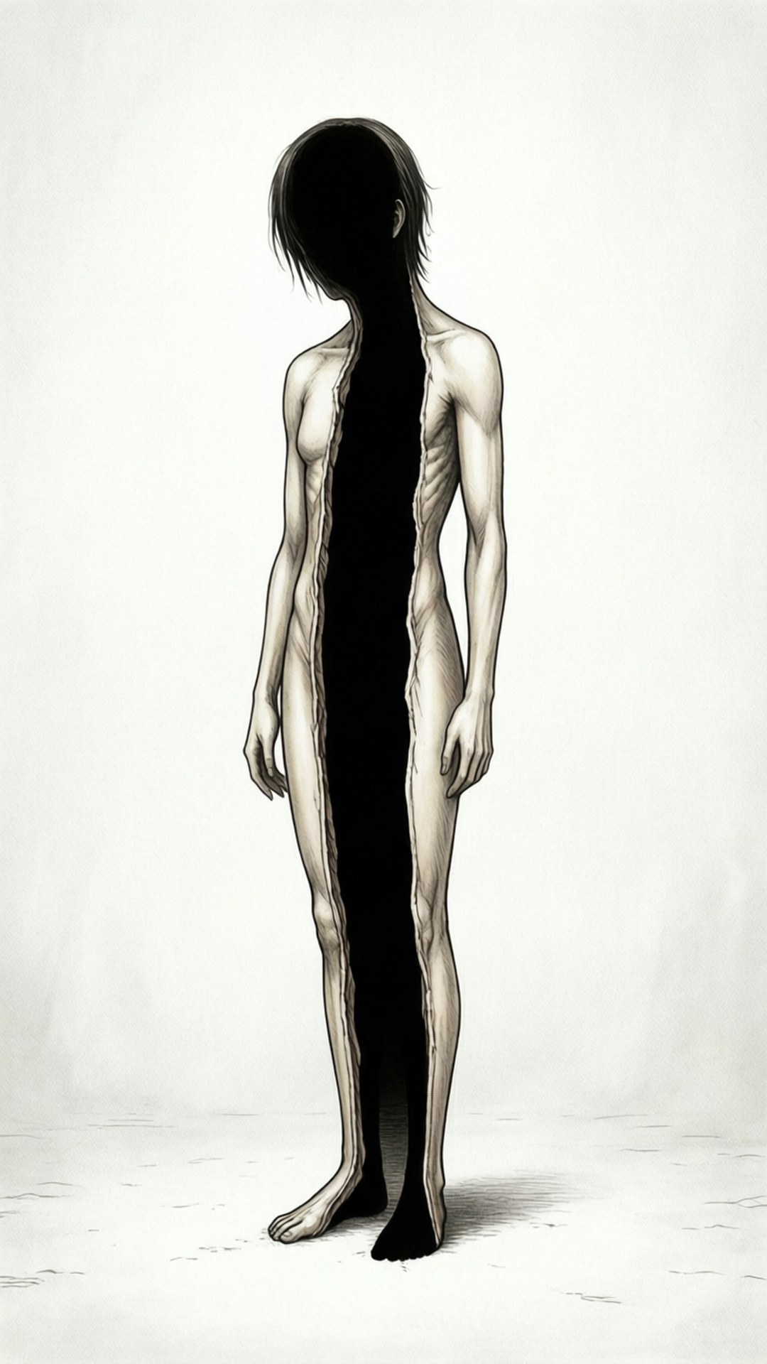 Slit Body Void by Wallpapers.art Studio