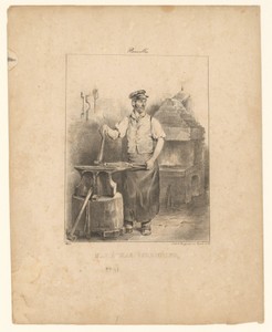 Slotenmaker aan het werk