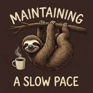 Sloth Coffee Sarcasm
