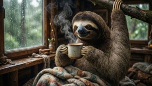 Sloth's Cozy Treehouse