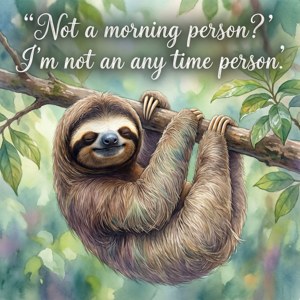 Sloth Time Person