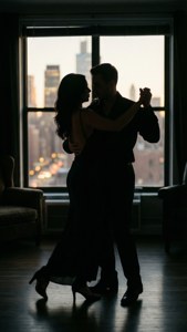 Slow Dance Silhouette