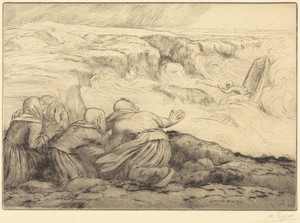 Small Boat in Peril (Barque en peril)
