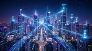 Smart City Night Lights