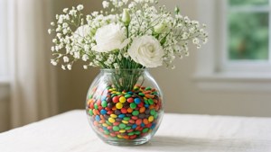 Smarties and Flowers