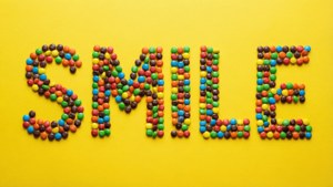 Smarties Smile Typography