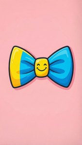 Smiley Face Bowtie
