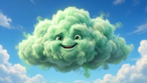 Smiling Fart Cloud