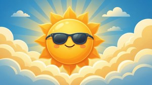 Smiling Sunglasses Sun