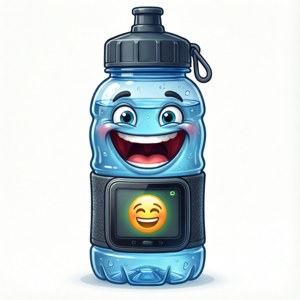 Smiling Water Bottle