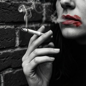 Smoke and Brick Wall