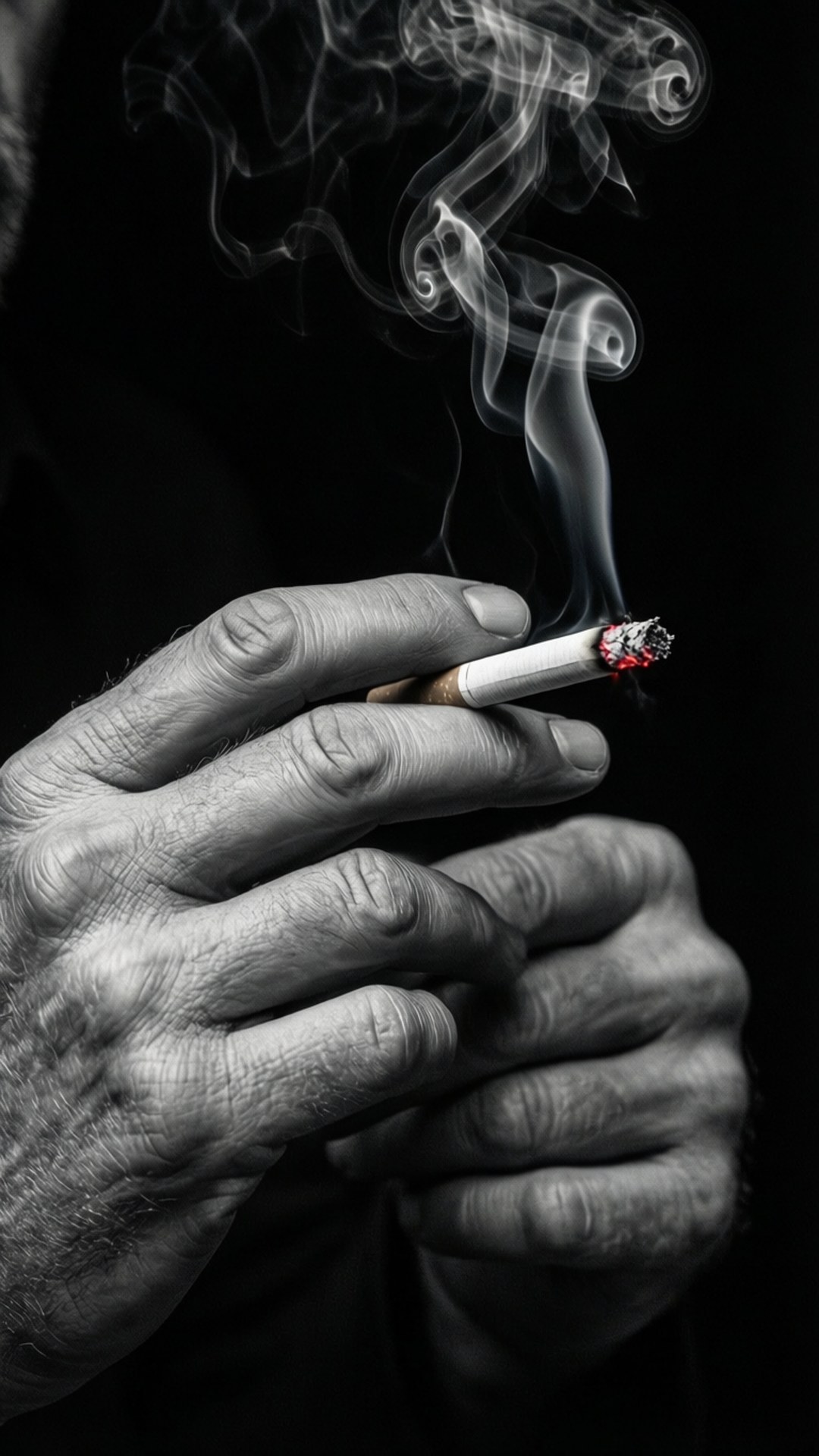 Smoke and Embers by Wallpapers.art Studio