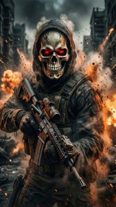 Smoke and Fire Ghost