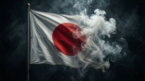 Smoke and Flag