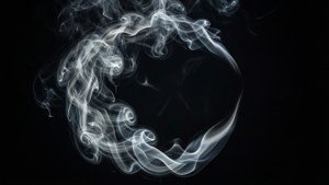 Smoke Swirl Half Circle