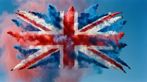 Smoke Trails Flag