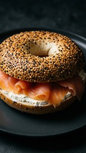 Smoked Salmon Bagel Deluxe