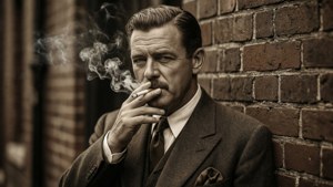Smoking in Sepia