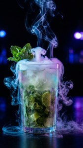 Smoky Futuristic Mojito