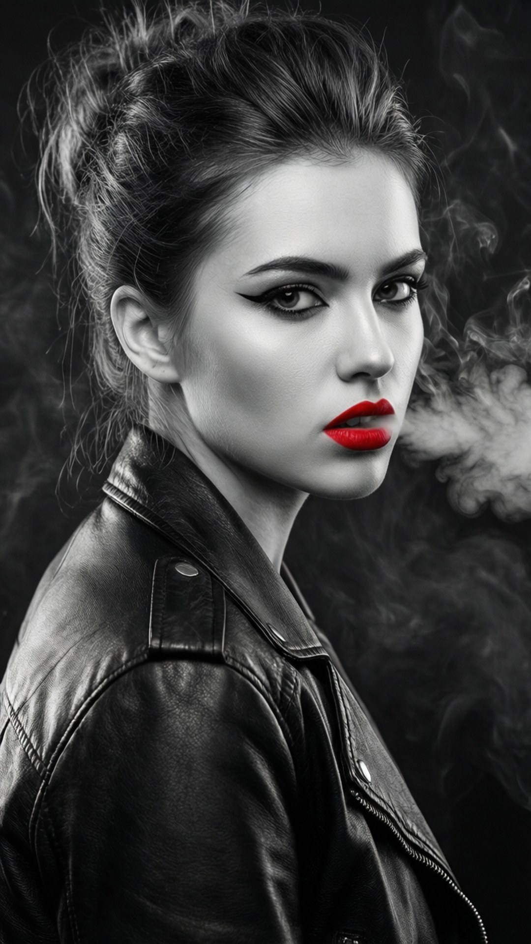 Smoldering Attitude by Wallpapers.art Studio