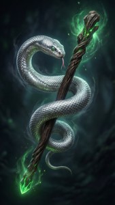 Snake and Wand