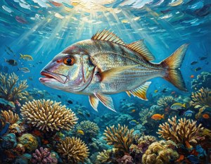 Snapper Reef Painting