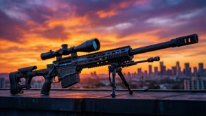 Sniper at Sunset