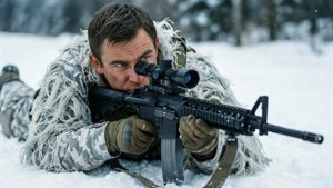 Sniper in Snow