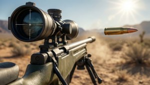 Sniper Rifle Bullet Flight
