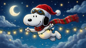 Snoopy Flying Ace Christmas