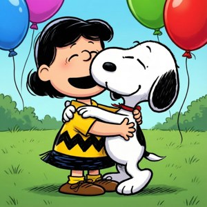 Snoopy Hug