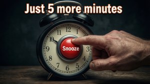 Snooze Button Temptation