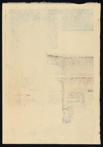 Snow at Nezu Gongen Shrine, 1933