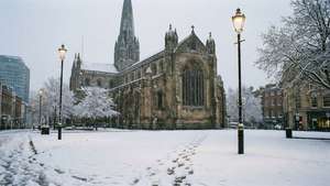 Snow at St Philip's