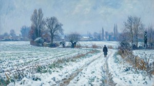 Snow at Vétheuil