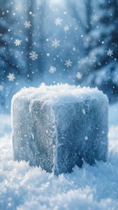 Snow Block Winter