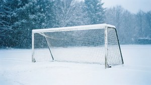 Snow Covered Goal