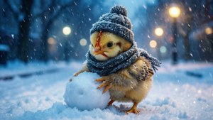 Snow Day Chicky