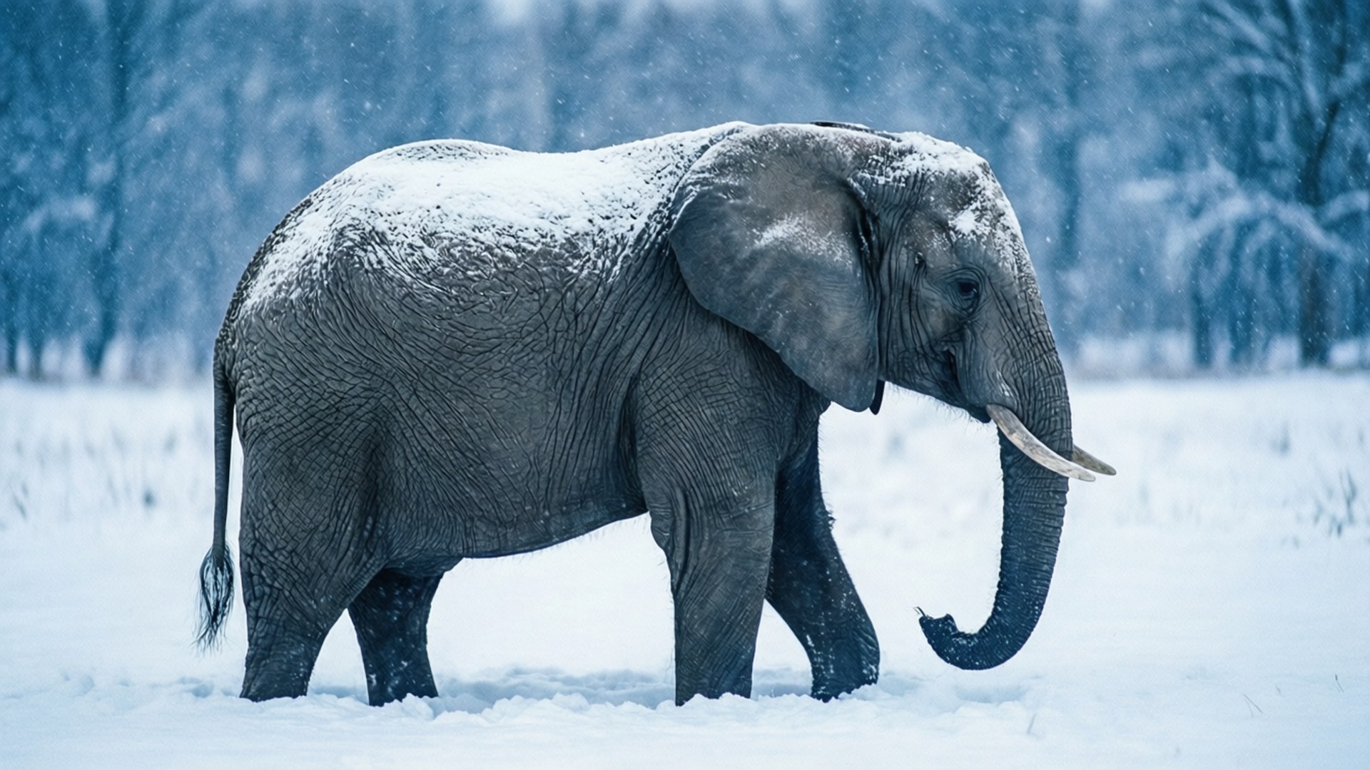 Snow Giant by Wallpapers.art Studio
