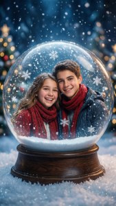 Snow Globe Besties