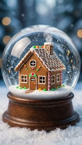 Snow Globe Gingerbread