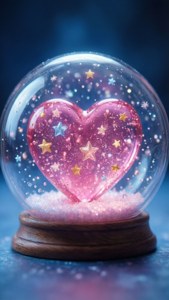 Snow Globe Heart