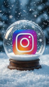 Snow Globe Instagram